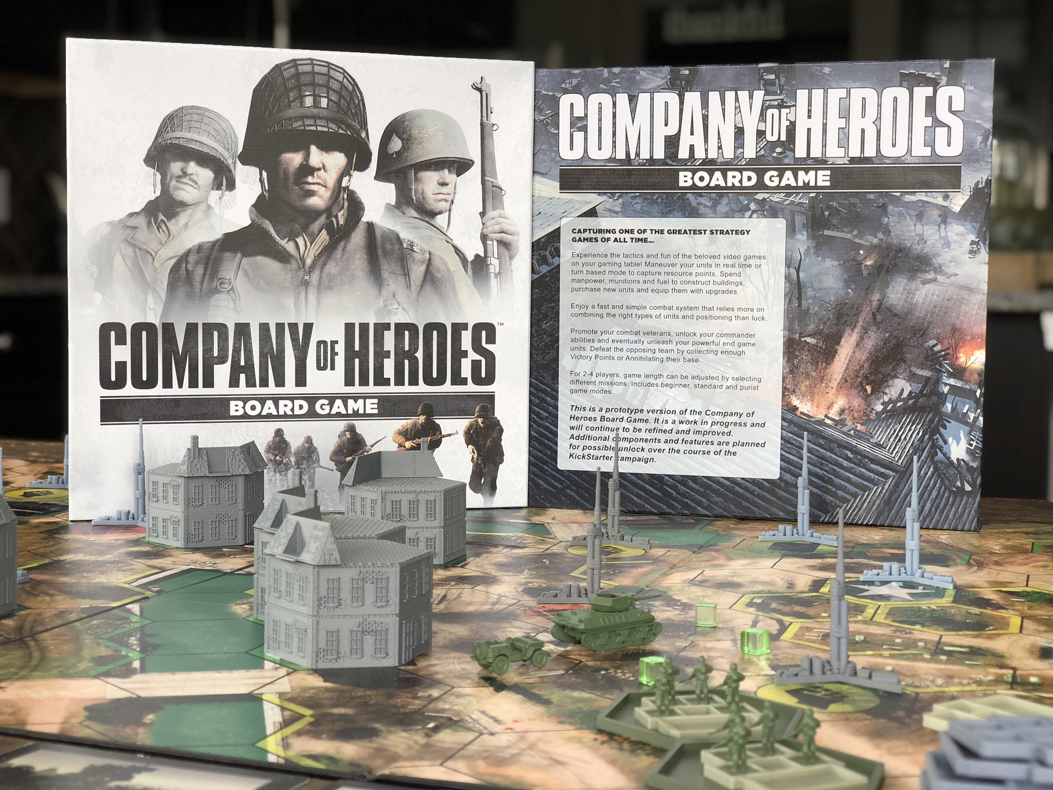 COMPANY OF HEROES Board Game prichádza na Kickstarter Akadémia